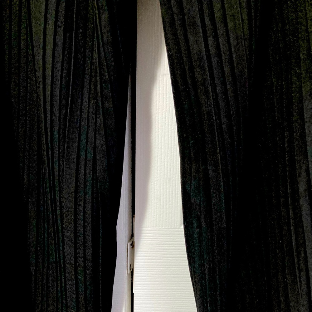 Elegant Black Pleated loose pants